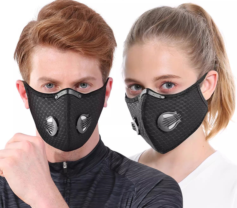 Teeth Whitening Mask - Cycling Mask Sport Washable Reusable with