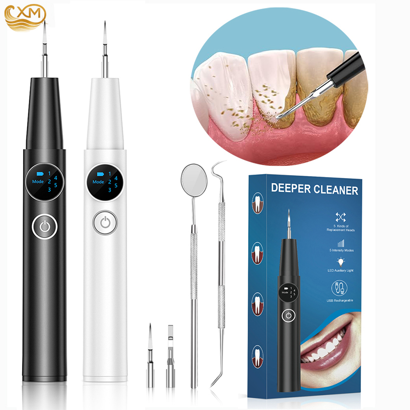 Teeth Whitening Mouthwash - Ultrasonic Scaler Plaque Remover for Teeth