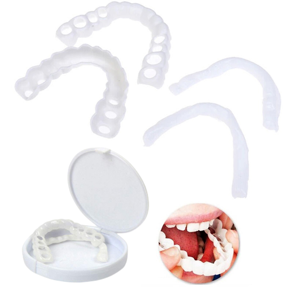 Teeth Whitening Mask - 4-6 Pairs Upper&Lower Jaw Denture Dentures
