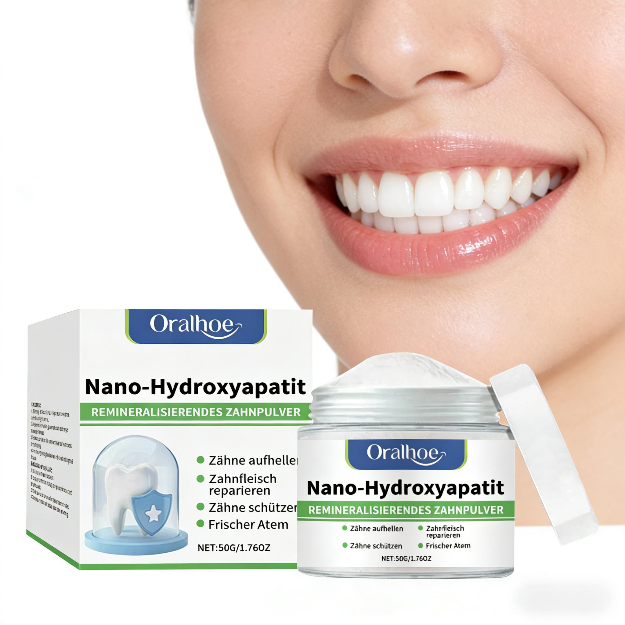 Teeth Whitening Results - Oralhoe Whitening Tooth Powder Deep Cleaning