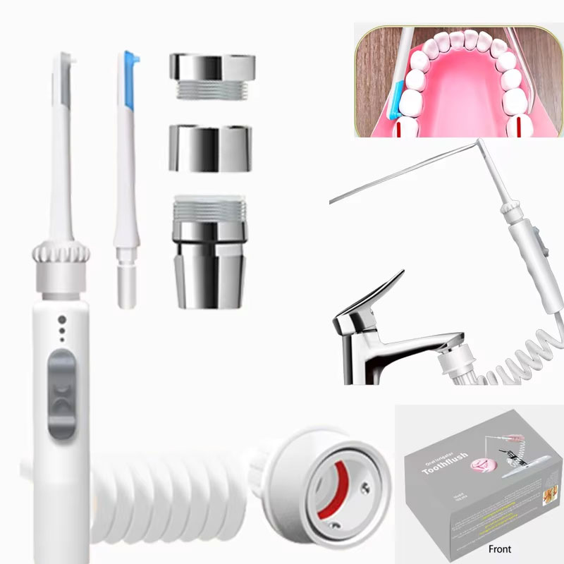 Dental Floss Picks - New Water Dental Flosser Faucet Oral