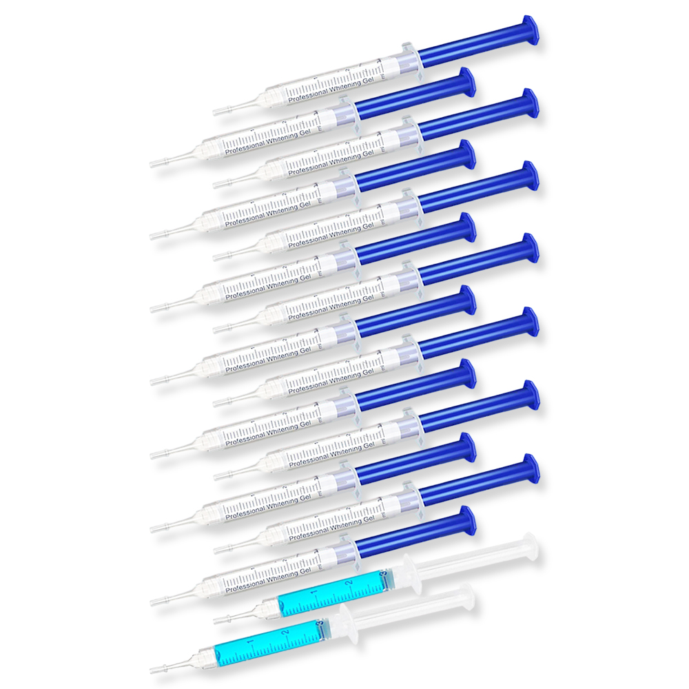 Teeth Whitening With Peroxide - Teeth Whitening Gel Mint Flavor Gentle