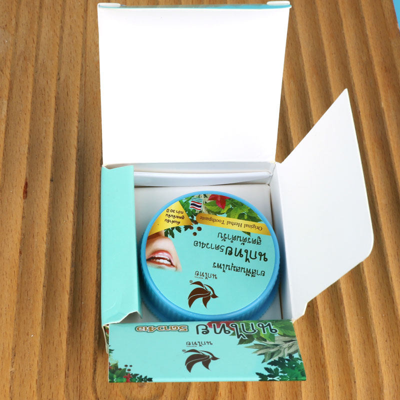 Thai NOKTHAI Herbal Tooth Powd - Teeth Whitening Thailand 评论和价格