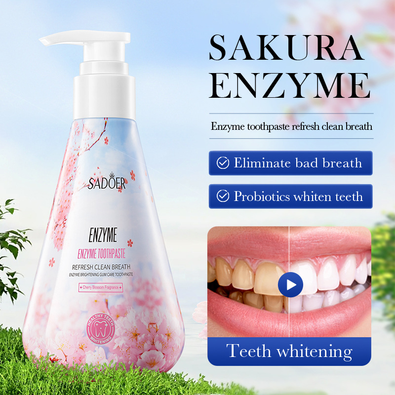 SADOER Baking Soda Whitening T - Teeth Whitening Enzymes 评论和价格