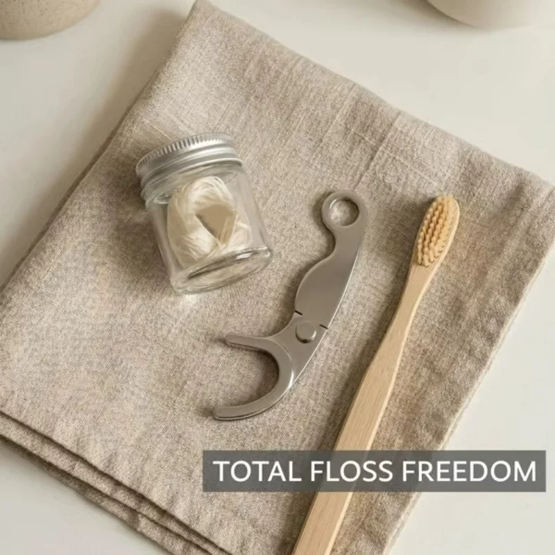 1 Pc Stainless Steel Toothpick - Dental Floss Picks 评论和价格