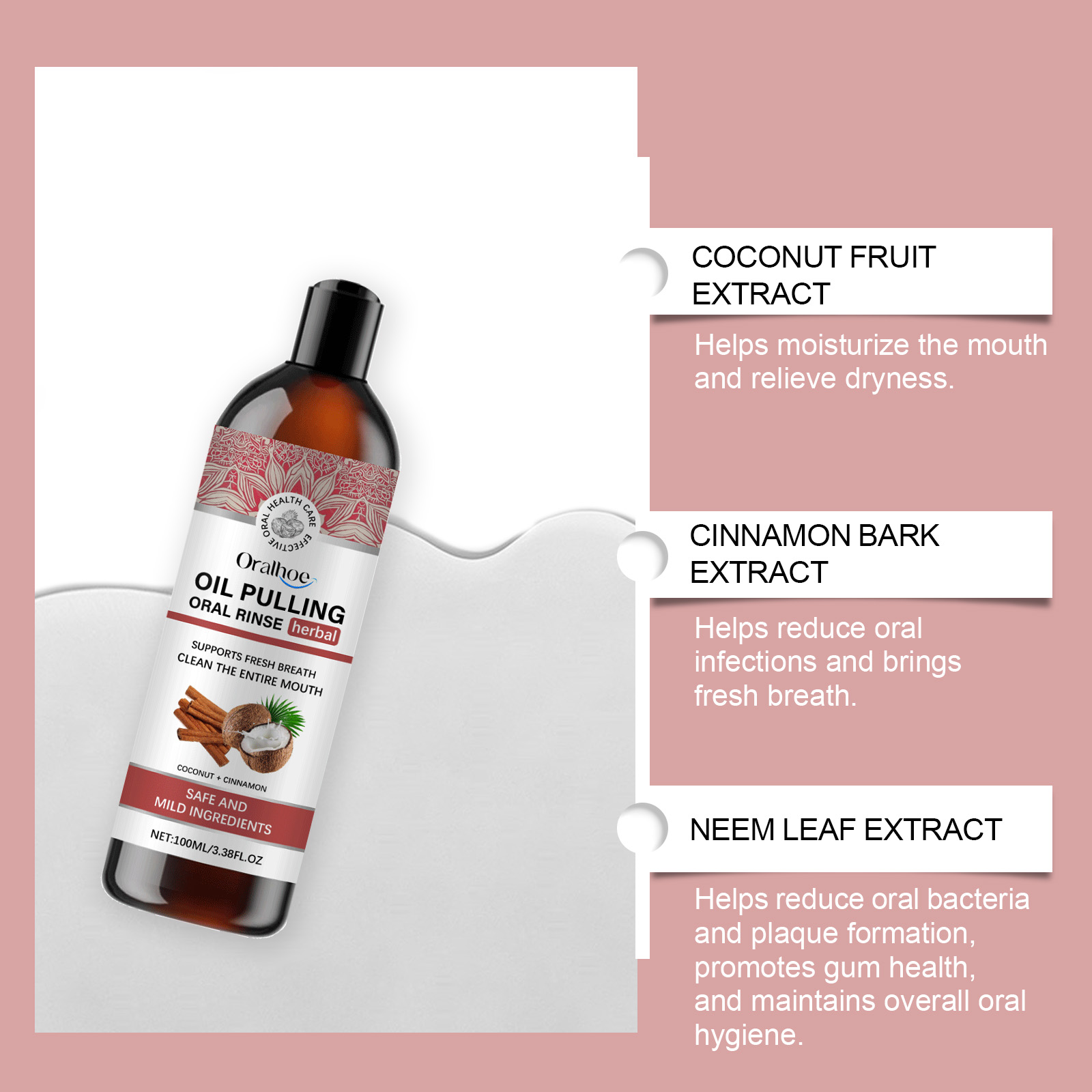 Coconut Pulling Oil Mouthwash  - Teeth Whitening With Coconut Oil 评论和价格