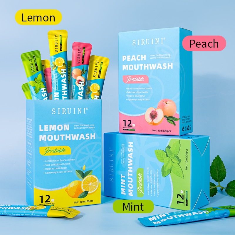 20 PCS Disposable Mouthwash No - Teeth Whitening Mouthwash 评论和价格