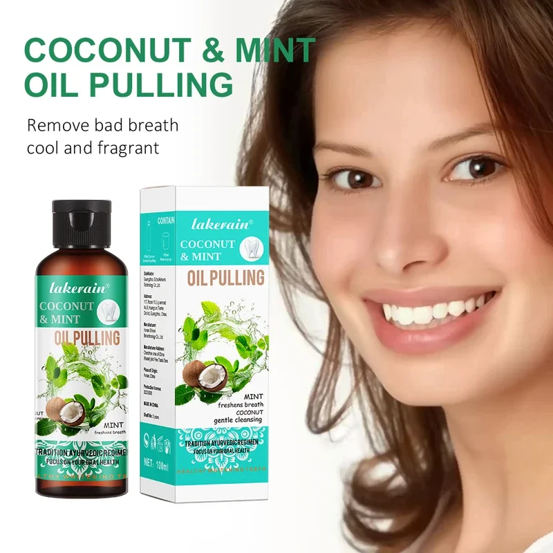 60/100/200/250ml Coconut Mint  - Teeth Whitening With Coconut Oil 评论和价格