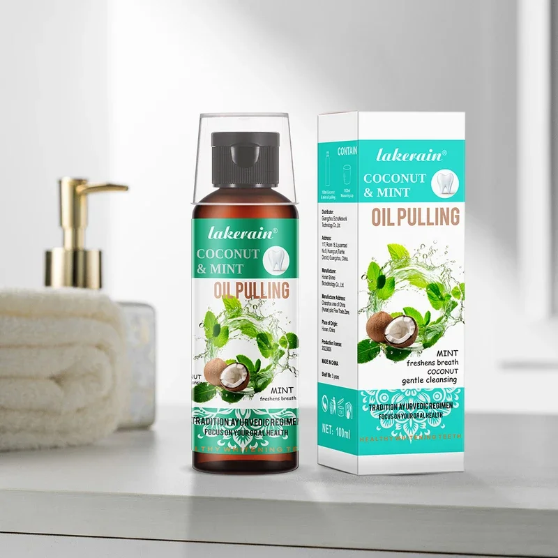 60/100/200/250ml Coconut Mint  - Teeth Whitening With Coconut Oil 评论和价格