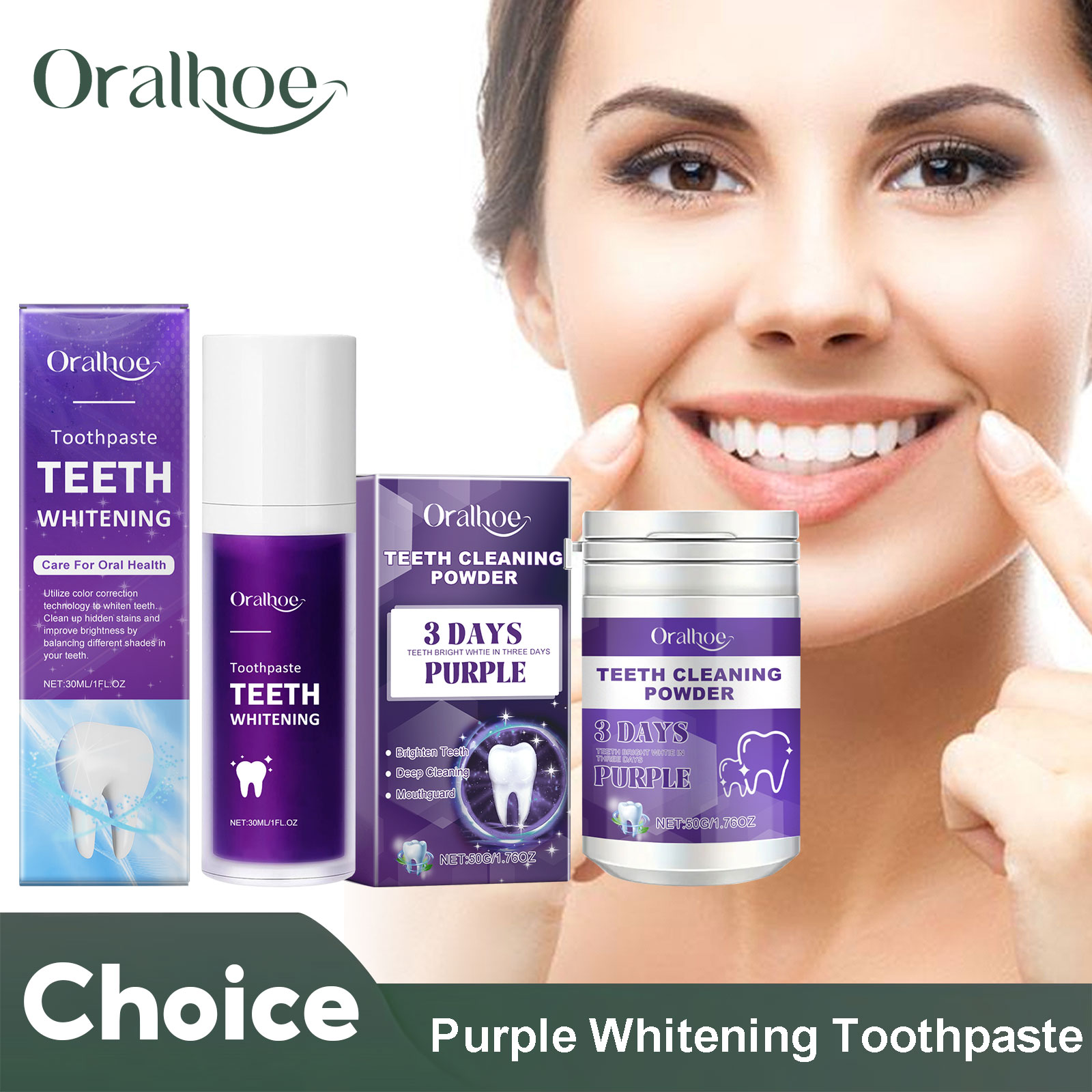 Purple Corrector Teeth Whiteni - Teeth Whitening Results 评论和价格