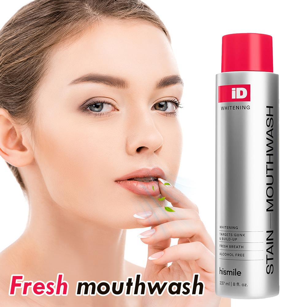 Hismile iD Alcohol Free Mouthw - Teeth Whitening Mouthwash 评论和价格