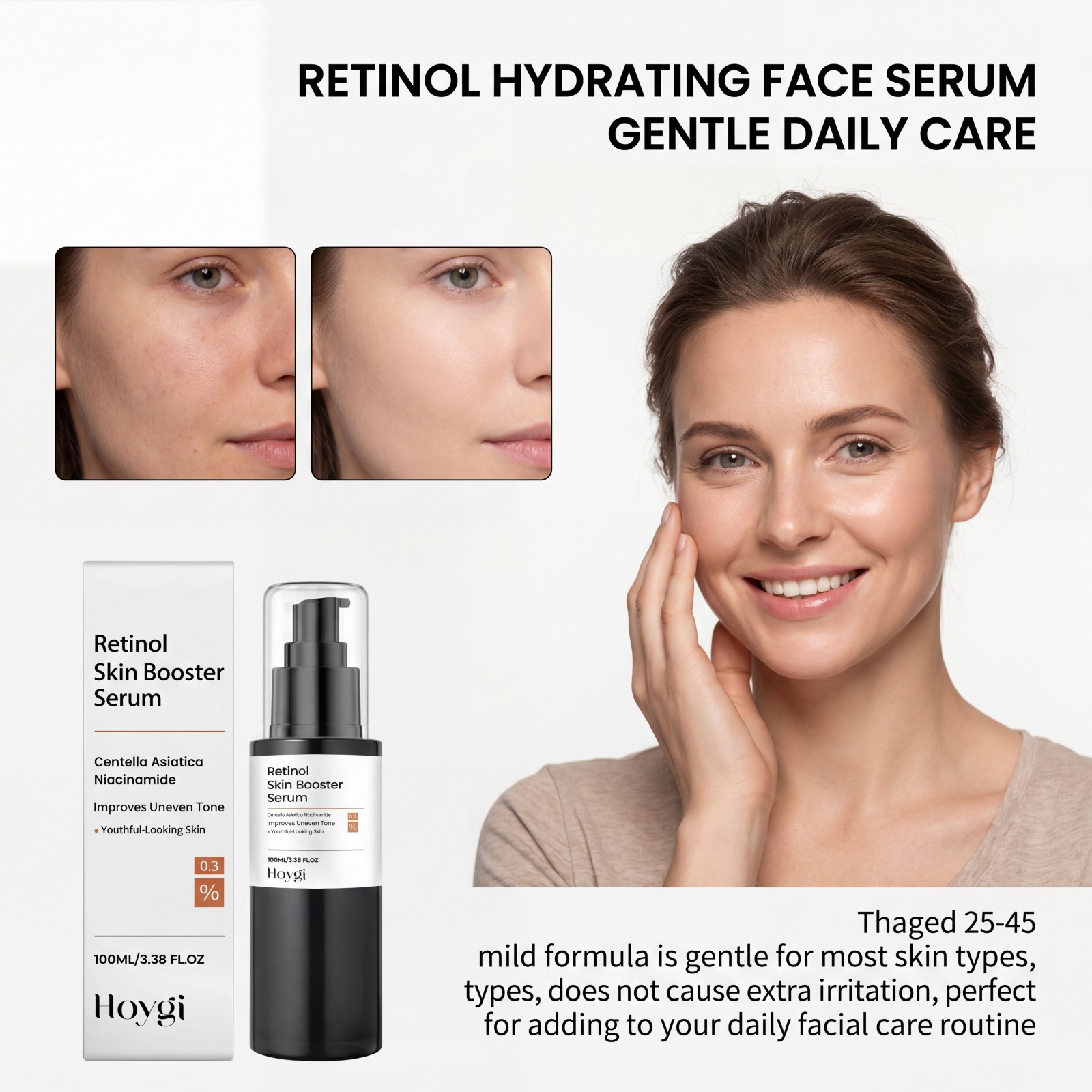 100ml Retinol Skin Booster Ser - The Ordinary Serum Hyaluronic Acid 评论和价格