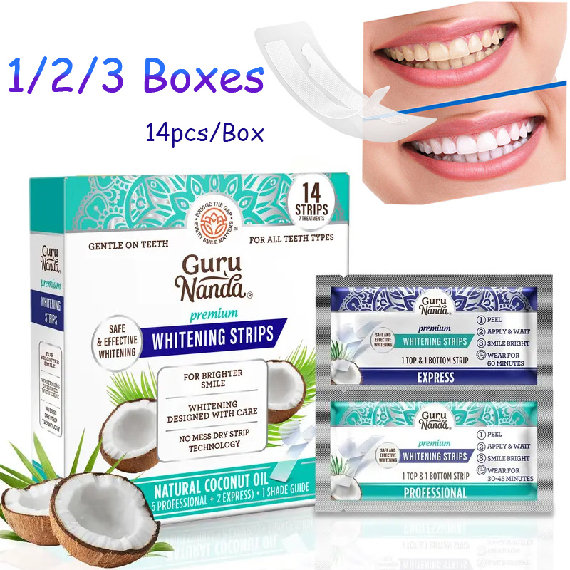 14pcs/box Coconut Oil Teeth Wh - Teeth Whitening With Coconut Oil 评论和价格