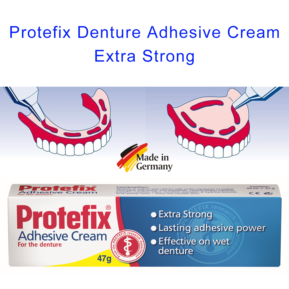 Protefix Adhesive Cream For De - Teeth Whitening Results 评论和价格