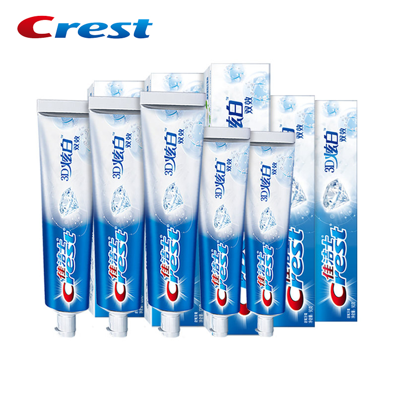 Crest 3D MICA Toothpaste Fluor - Teeth Whitening Effective 评论和价格
