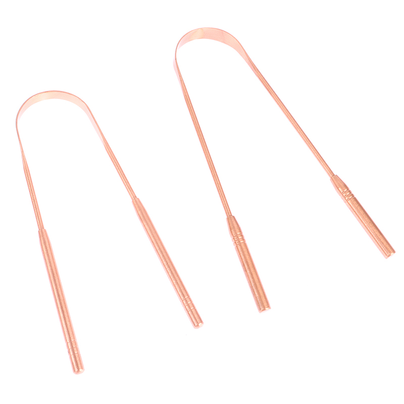 1pcs Copper Tongue Scraper Cle - Tongue Scraper Metal 评论和价格