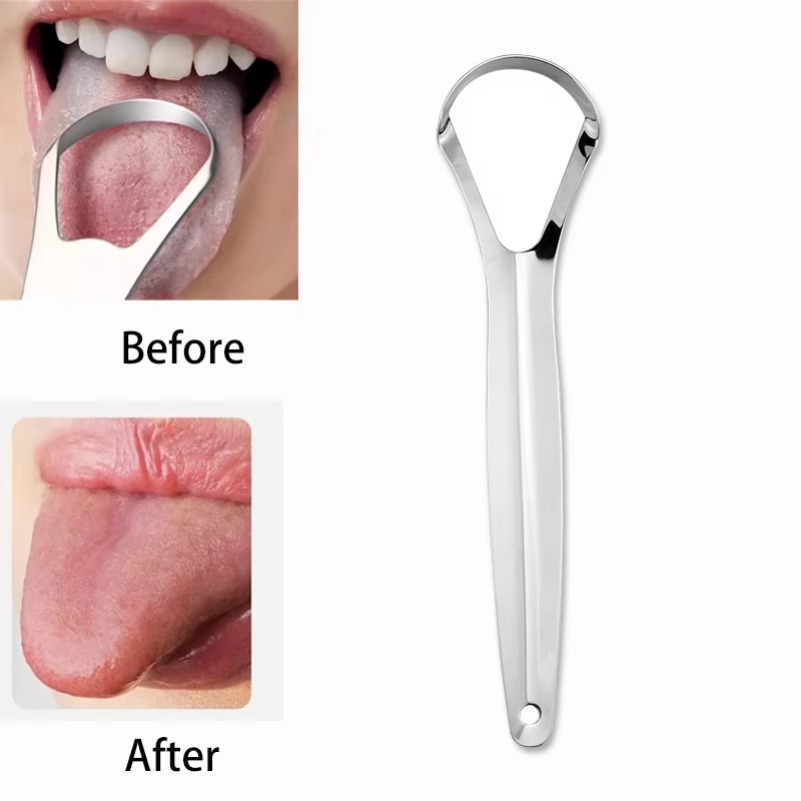 Clean Tongue Scraper Tongue Re - Tongue Scraper Metal 评论和价格