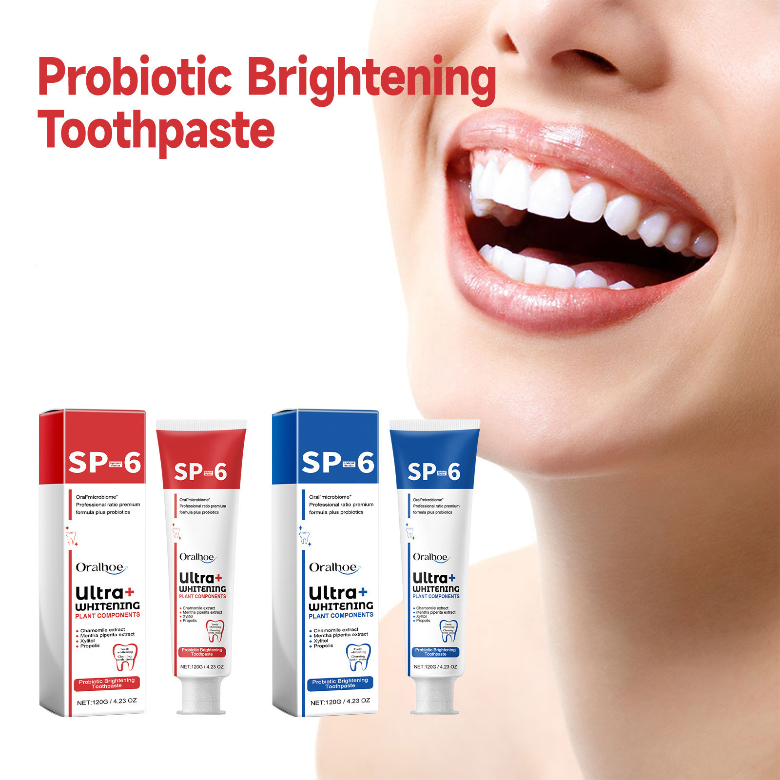 SP-6 Probiotic Whitening Tooth - Teeth Whitening Enzymes 评论和价格