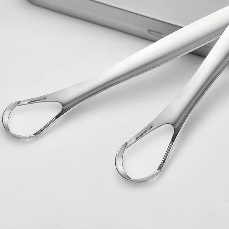 Premium 1pcs Metal Tongue Scra - Tongue Scraper Metal 评论和价格