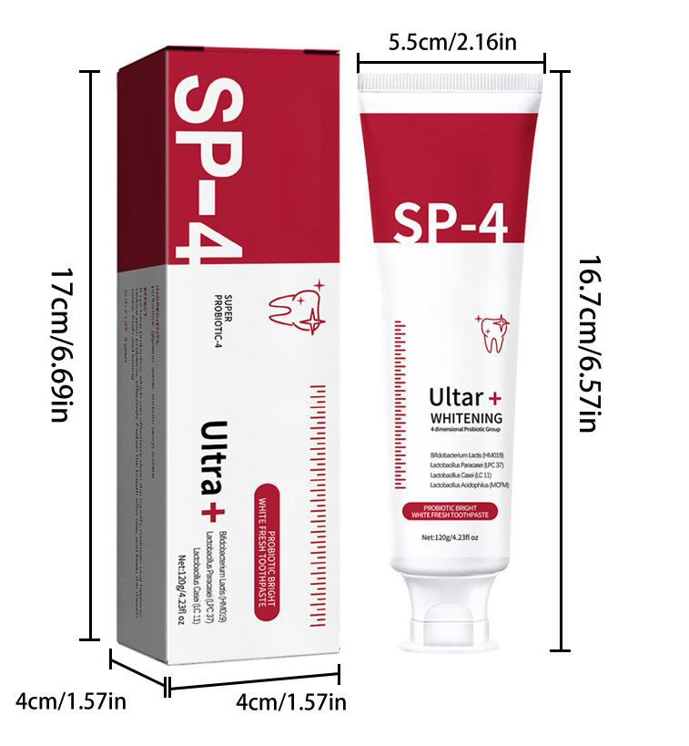 SP-10 and SP-4 Probiotic White - Teeth Whitening Enzymes 评论和价格