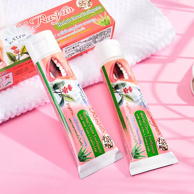 RASYAN Herbal Clove Tooth Powd - Teeth Whitening Thailand 评论和价格