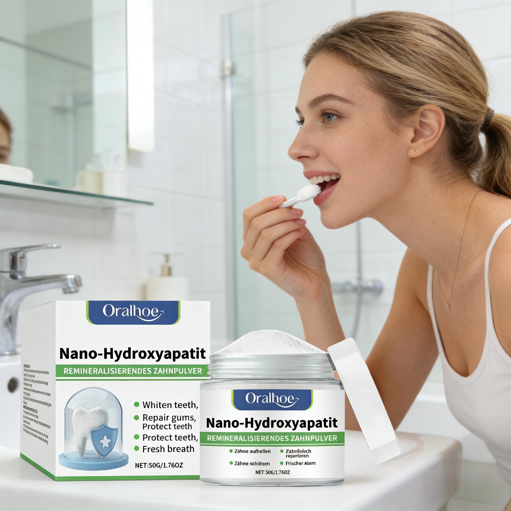 Oralhoe Whitening Tooth Powder - Teeth Whitening Results 评论和价格