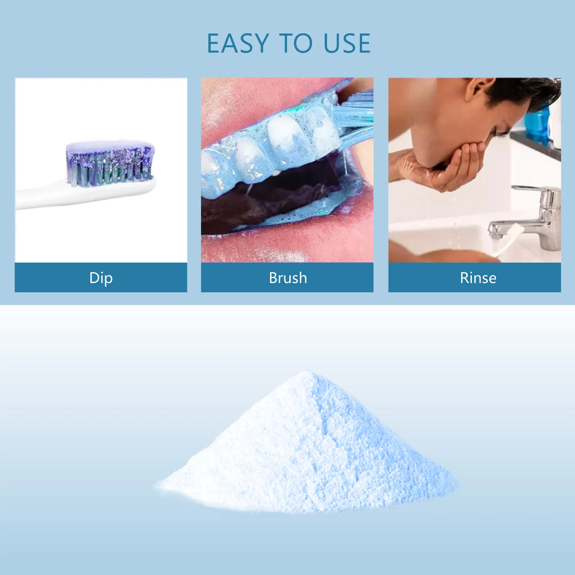 5D 80g Blue Enzyme Teeth White - Teeth Whitening Enzymes 评论和价格