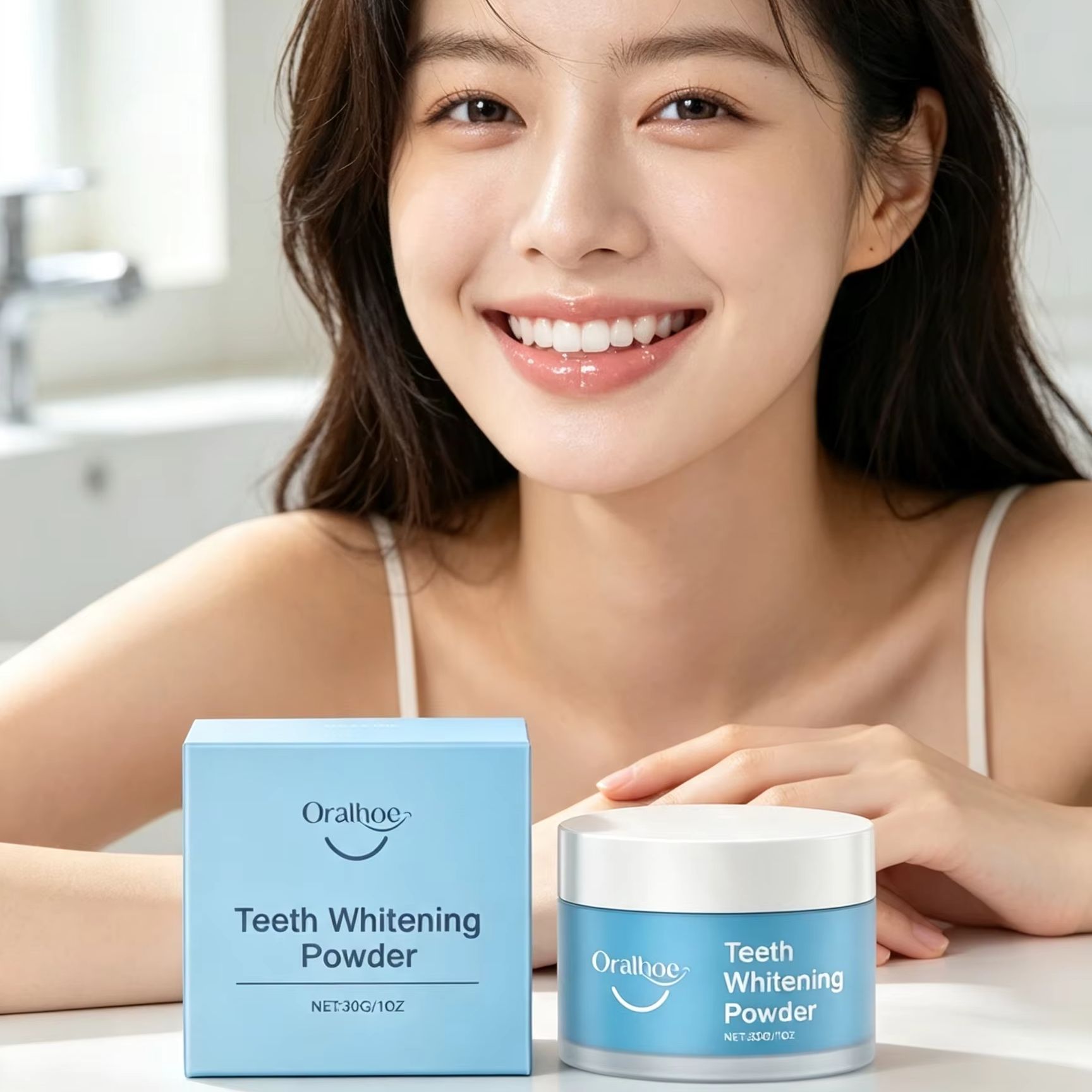 Oralhoe Tooth Powder for Brush - Teeth Whitening Q&M 评论和价格