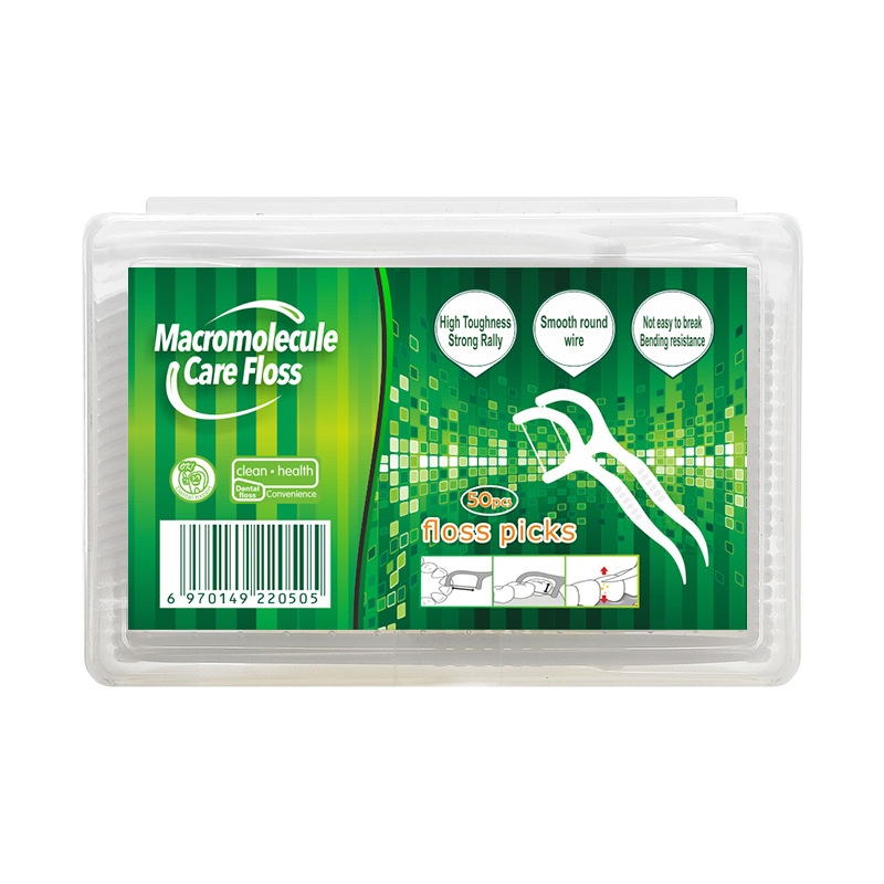 50pcs Dental Floss Flosser Pic - Dental Floss Picks 评论和价格