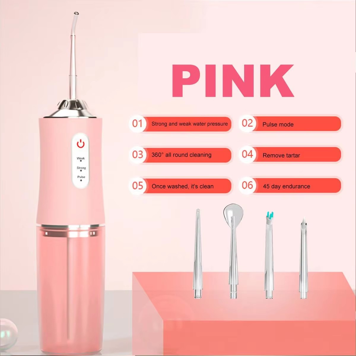 Oral Irrigator Dental Water Je - Dental Floss Picks 评论和价格