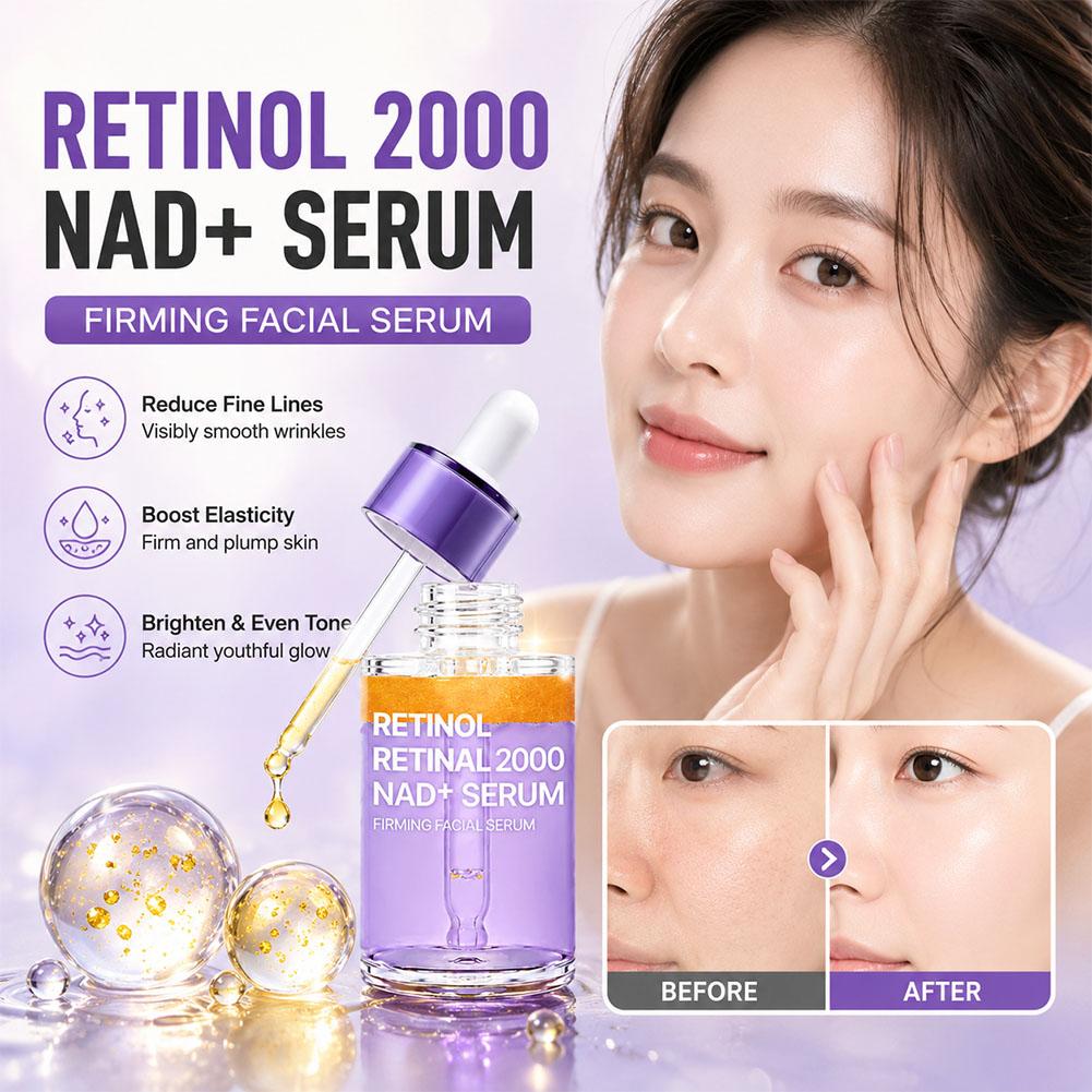 Retinol 2000 NAD Facial Serum  - The Ordinary Serum Hyaluronic Acid 评论和价格