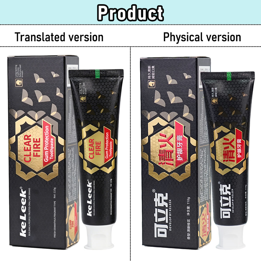 KeLeek gum care mint toothpast - Teeth Whitening Effective 评论和价格