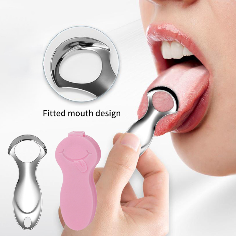 Mini Tongue Scraper Cleaner Sc - Tongue Scraper Metal 评论和价格
