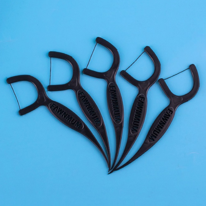 50pcs Dental Floss Flosser Pic - Dental Floss Picks 评论和价格