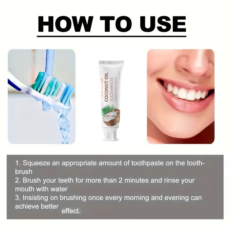 100g Coconut Oil Whitening Too - Teeth Whitening With Coconut Oil 评论和价格
