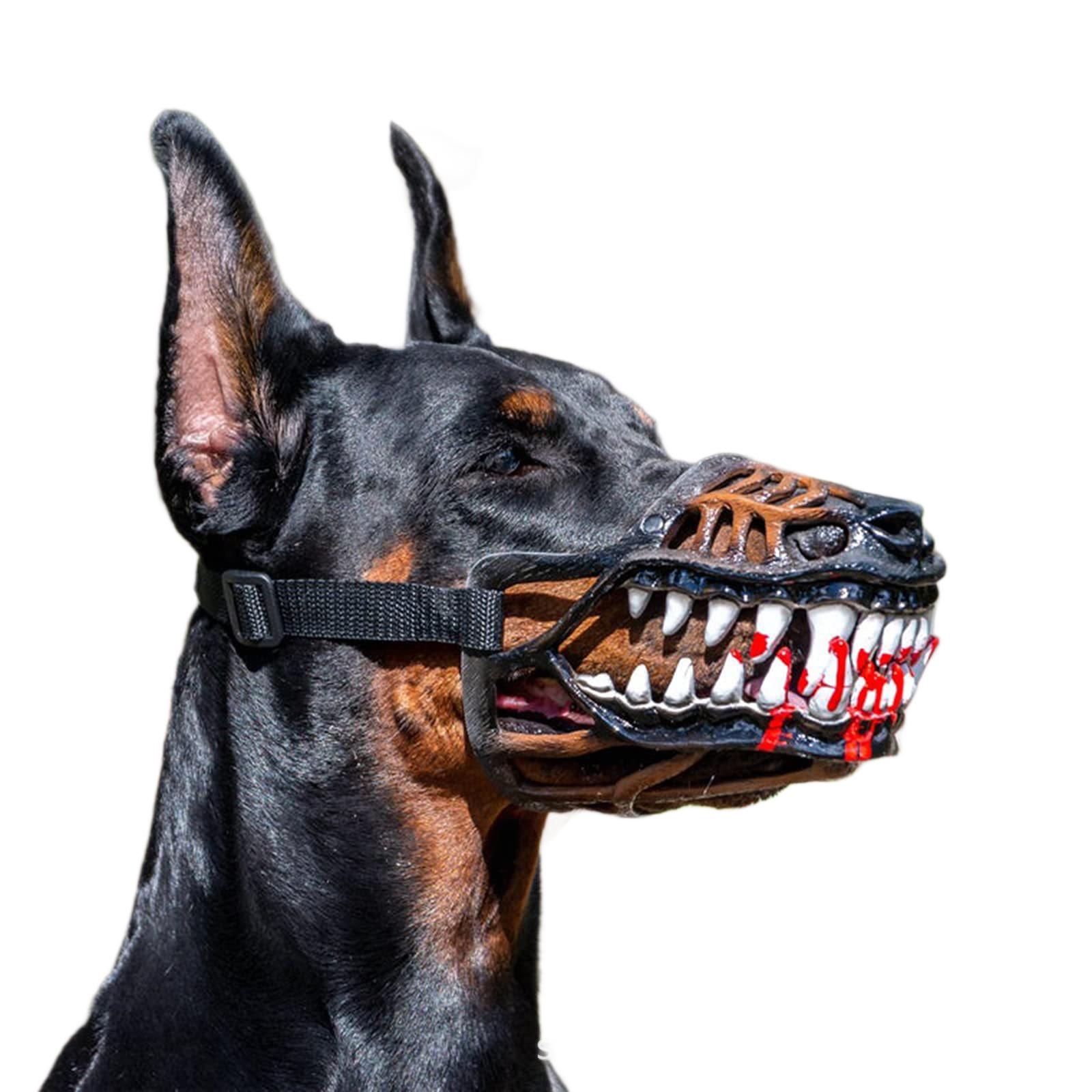Dog Mask Halloween Mask Dinosa - Teeth Whitening Mask 评论和价格