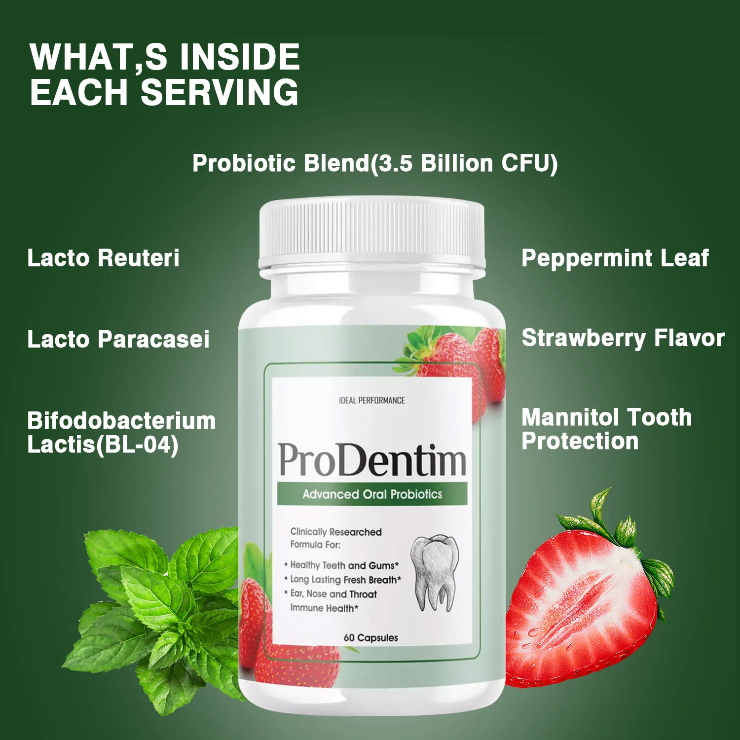 Advanced Oral Probiotics - Fre - Teeth Whitening Enzymes 评论和价格