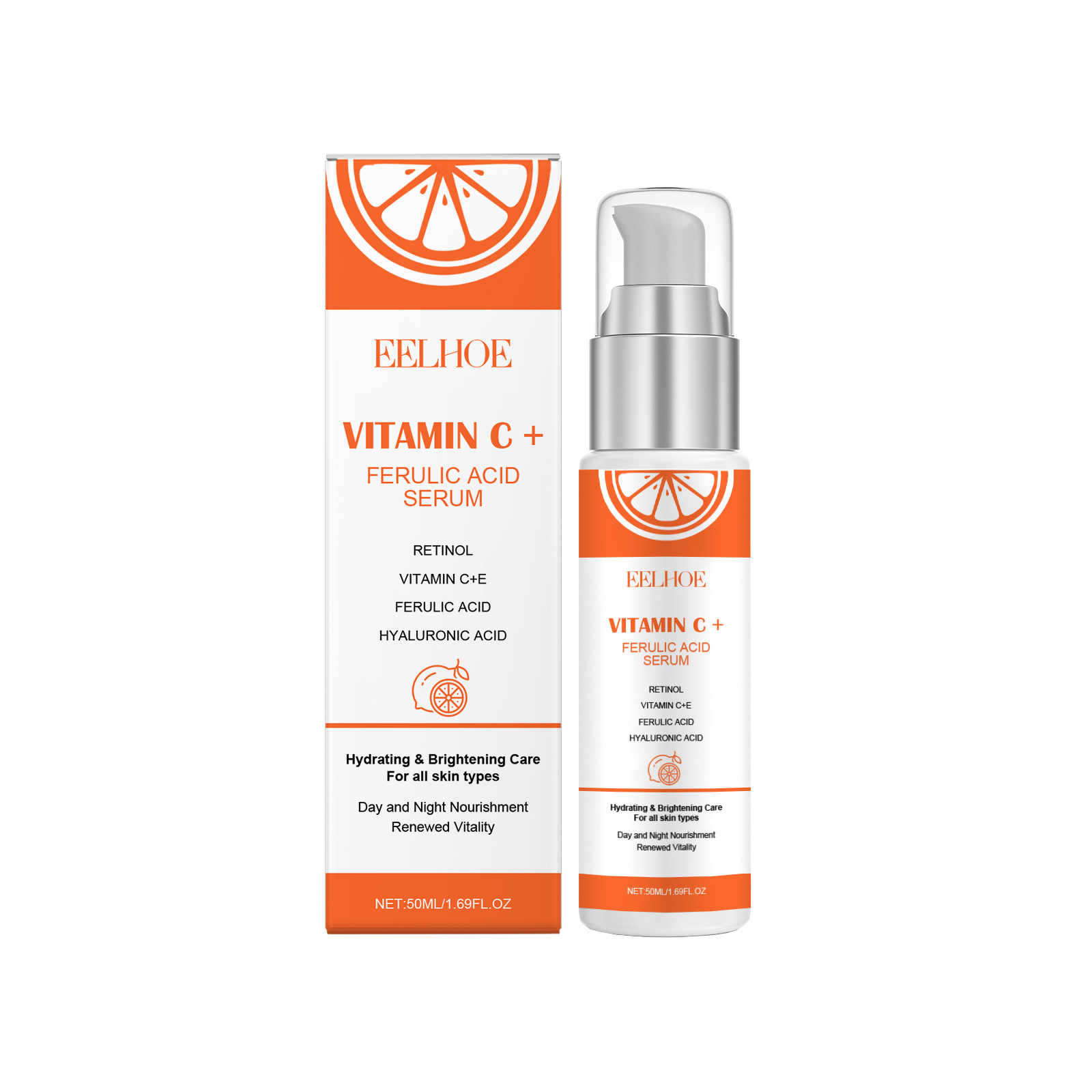 EELHOE Vitamin C E Ferulic Aci - The Ordinary Serum Hyaluronic Acid 评论和价格
