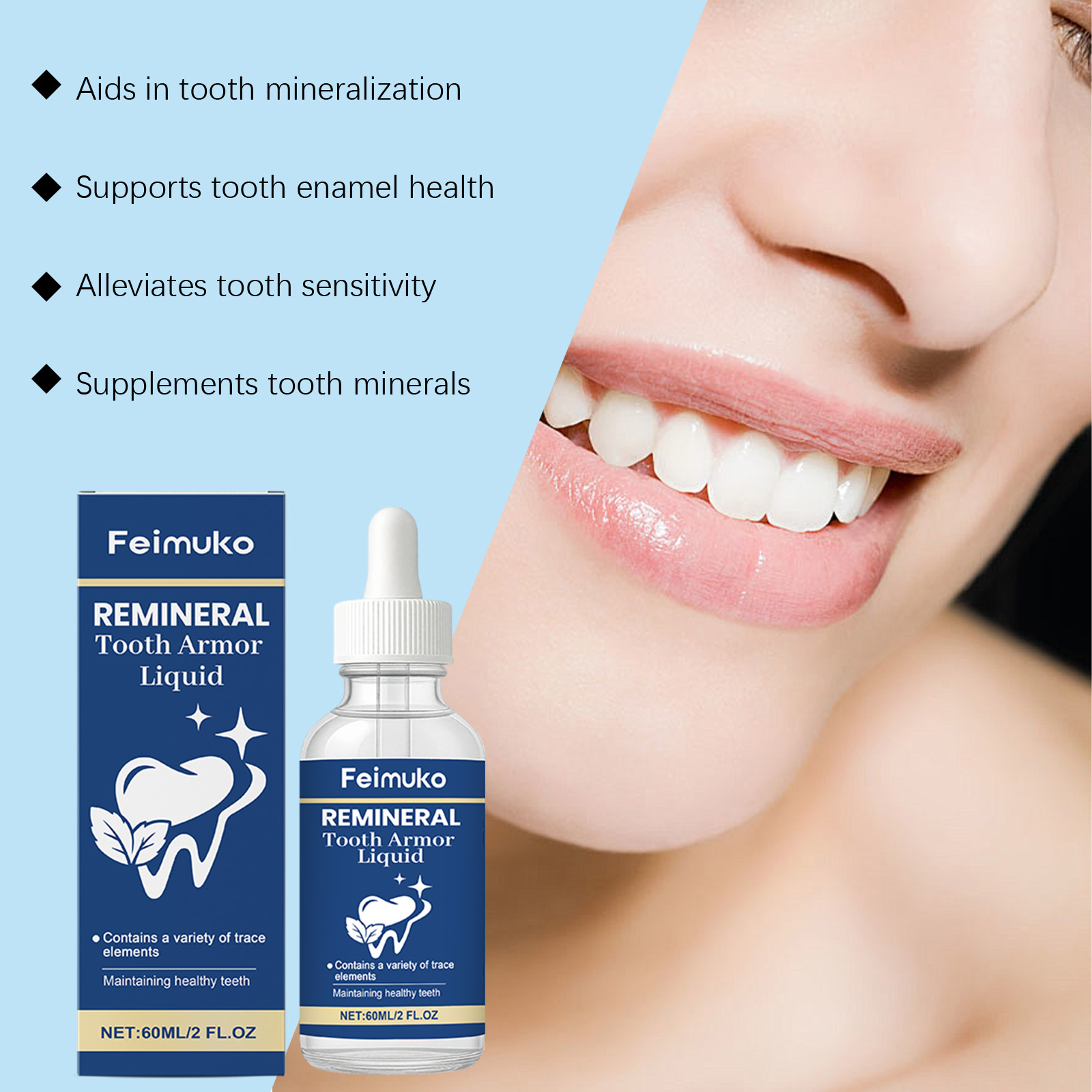 Tooth Care Liquid Hydroxyapati - Teeth Whitening Effective 评论和价格
