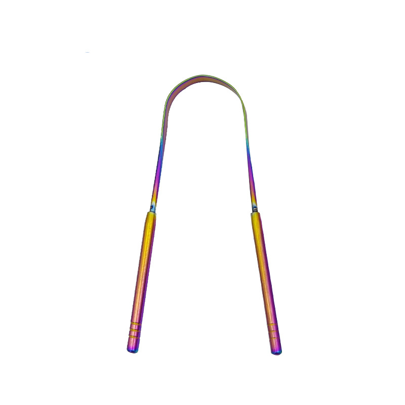 4Colors Stainless Steel Tongue - Tongue Scraper Metal 评论和价格